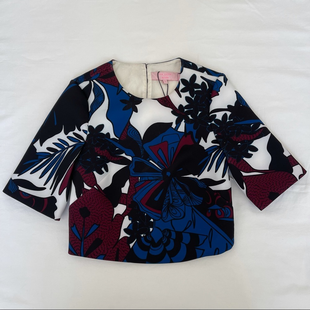 Ted Baker “Dawna” crop top. Brand New with Tags.Size 1